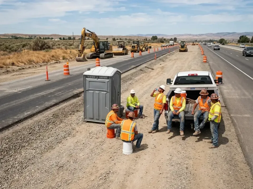highway-road-construction-crew-007 — frequently asked questions, Porta Potty and Restroom Rentals in Teays Valley, WV